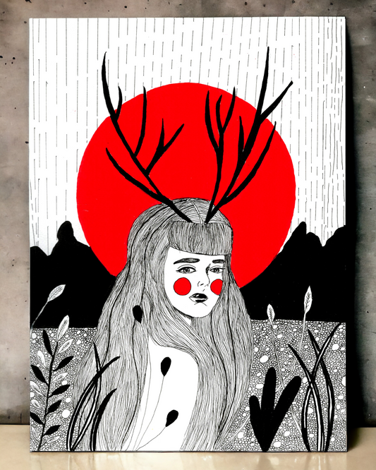 Print "Deer In The Headlights"